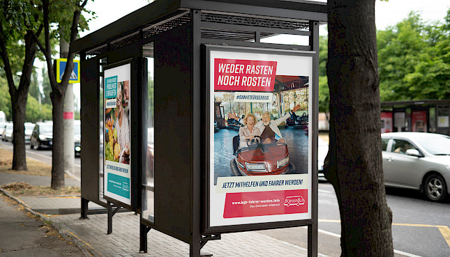 Referenz Bürgerbus Bad Zwischenahn, Kampagne, Posterserie